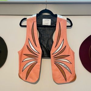 Understated Leather Vest